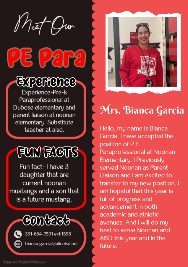 Meet our PE Para